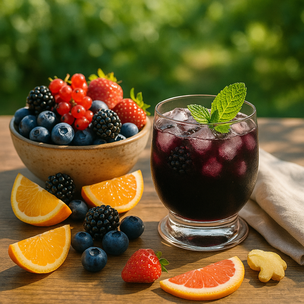 Das Hurom Enstafter Sommer Rezept - vitaminreich und erferischend