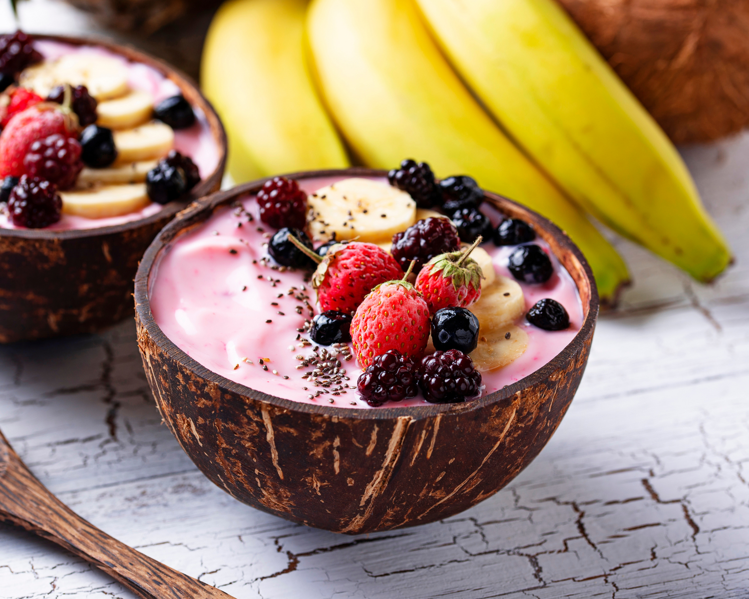 HUROM BerryNice Cream – Eis aus Banane & Beeren Rezept, www.hurom.swiss