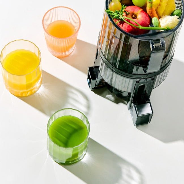 HUROM H70 - FT Easy Clean Slow Juicer Titan Grey - Hurom Schweiz (10082779758938) (10082751152474)