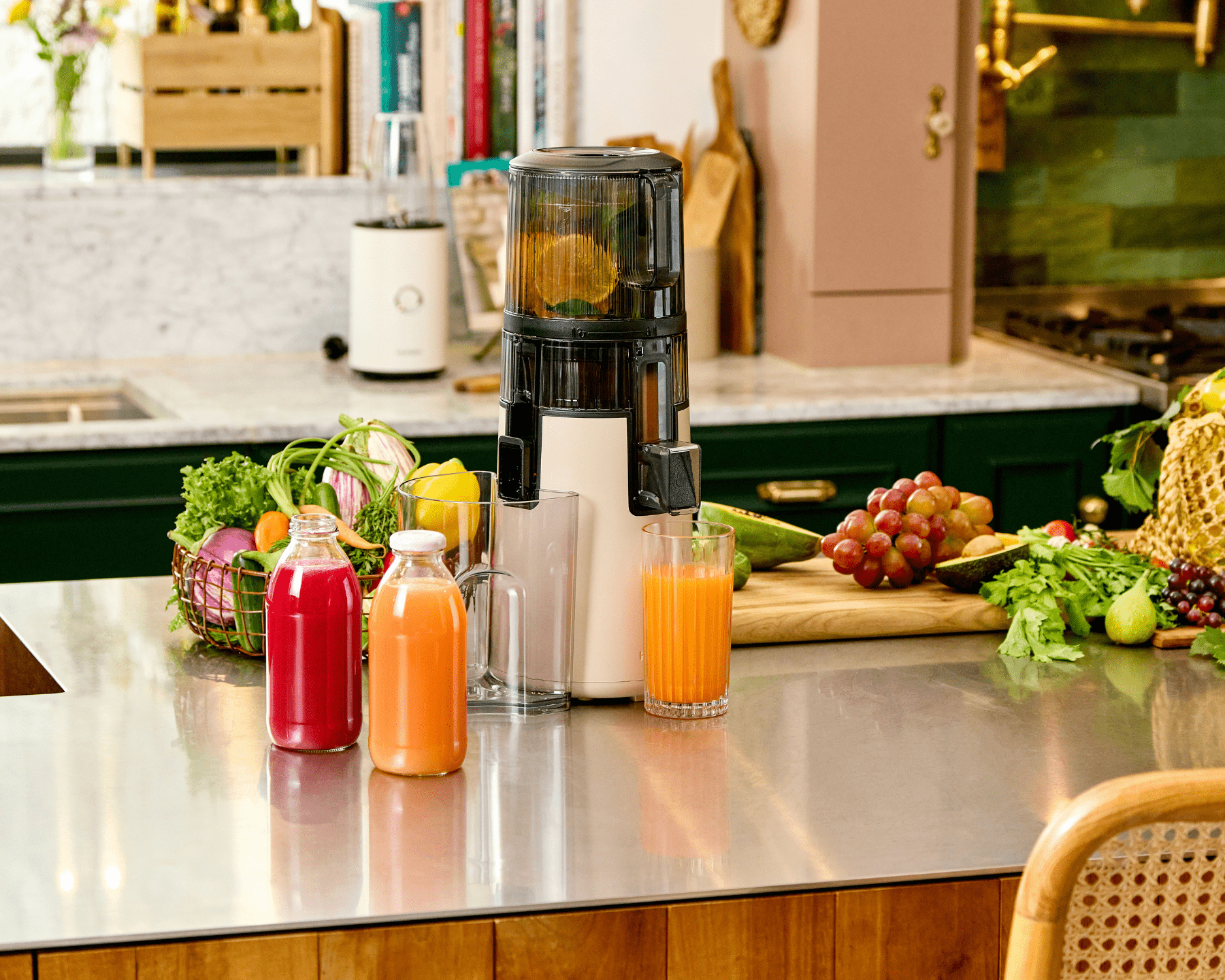 HUROM H70 - FT Easy Clean Slow Juicer White - Hurom Schweiz  (10082789130586) (10082989736282)