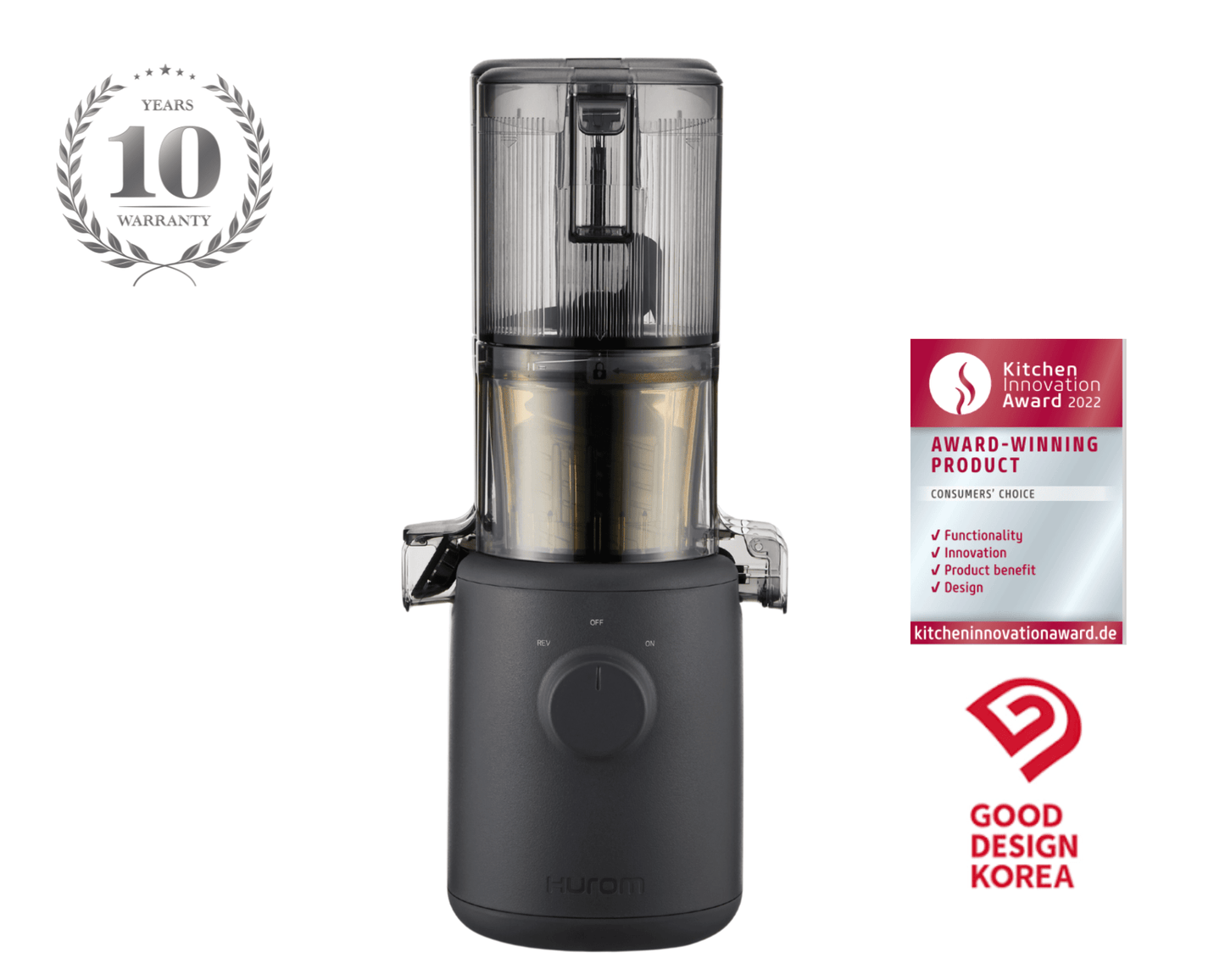 HUROM Slow Juicer H310A Anthrazit - Hurom Schweiz (8888025317722)