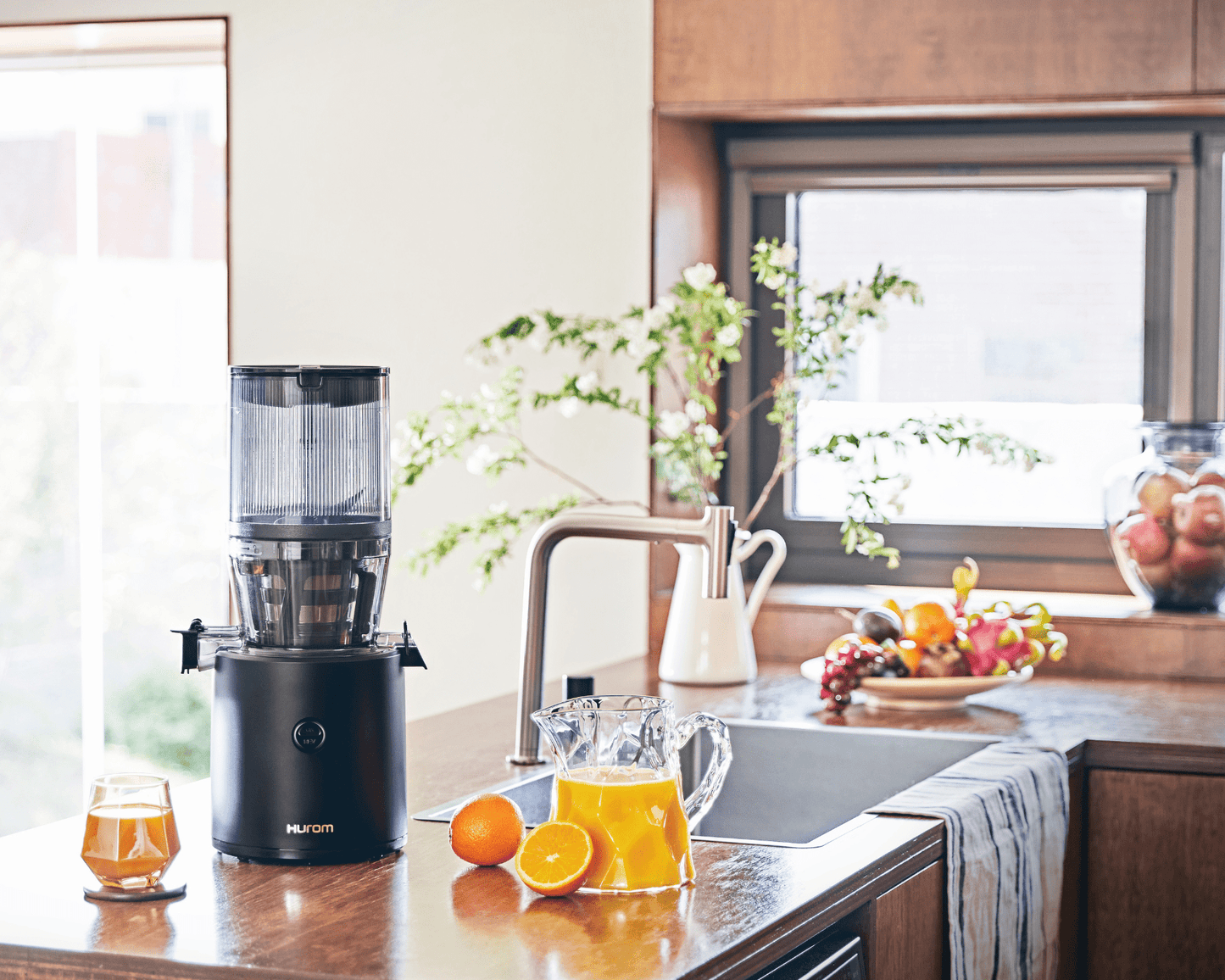 HUROM Slow Juicer H320N Matt Black - Hurom Schweiz (8888028463450) (10313341993306)