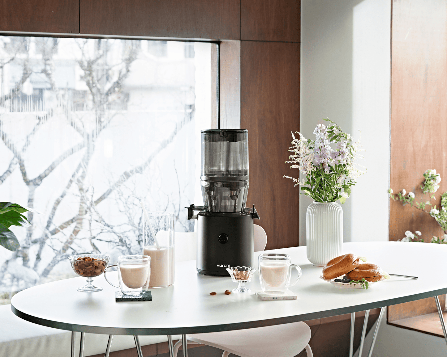 HUROM Slow Juicer H320N Matt Black - Hurom Schweiz (8888028463450) (10313341993306)