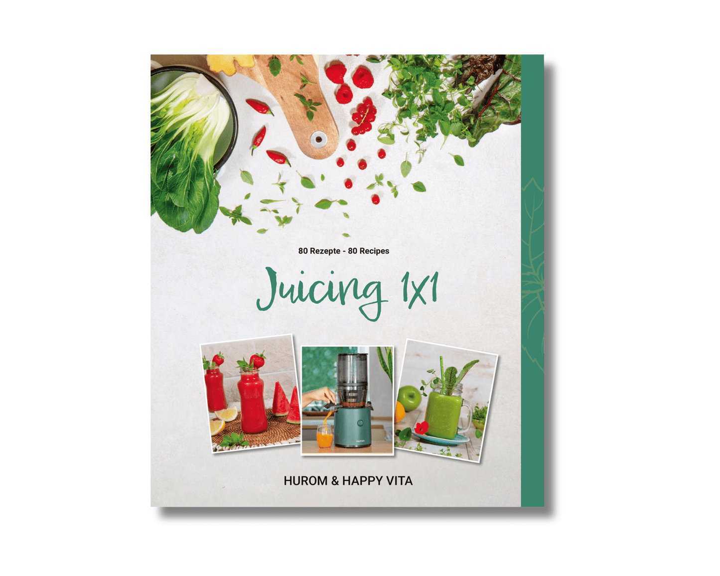 HUROM x HAPPY VITA Juicing 1x1 – Rezeptbuch - Hurom Schweiz (9909531640154)