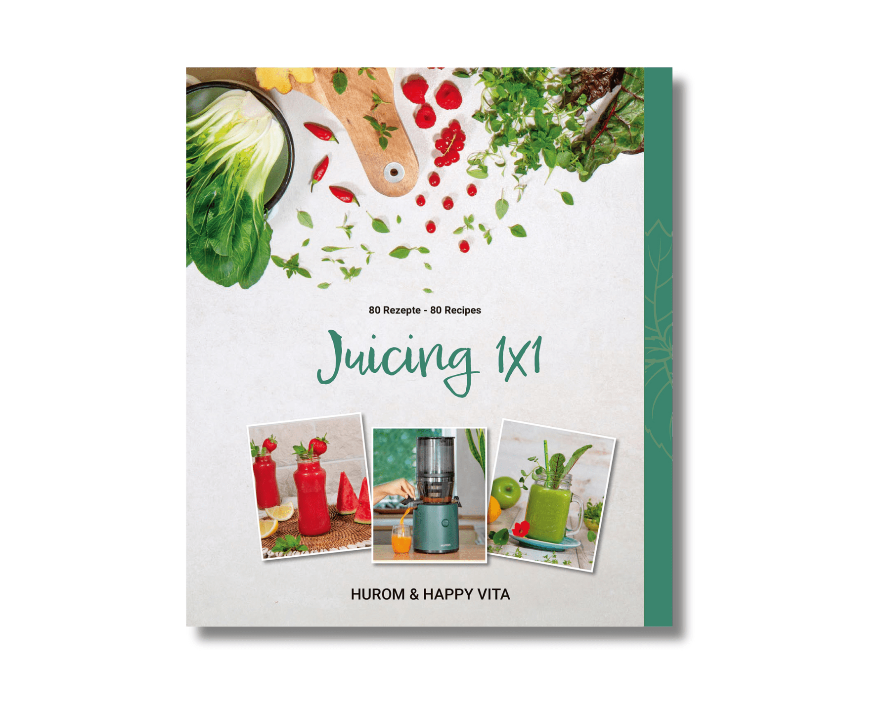 HUROM x HAPPY VITA Juicing 1x1 – Rezeptbuch - Hurom Schweiz (9909531640154)