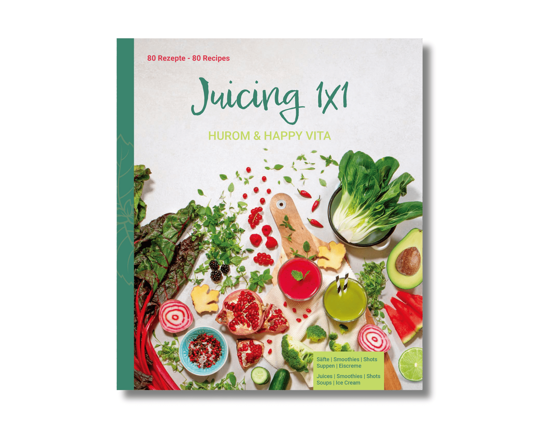 HUROM x HAPPY VITA Juicing 1x1 – Rezeptbuch - Hurom Schweiz (9909531640154)