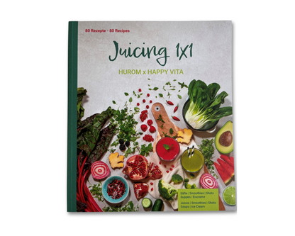 Juicing 1x1 – HUROM x HAPPY VITA Rezeptbuch (9909531640154)