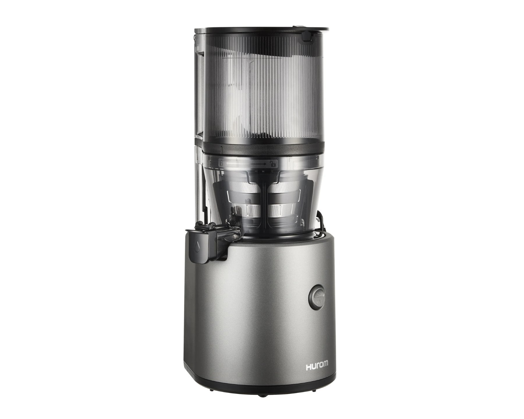 HUROM Slow Juicer H30N Grey, www.hurom.swiss, kostenloser Versand in der ganzen Schweiz (8888024400218)